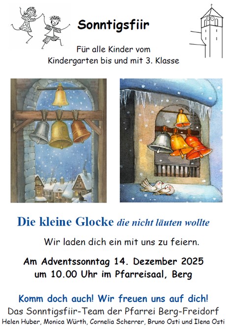 Sonntigsfiir für Kinder