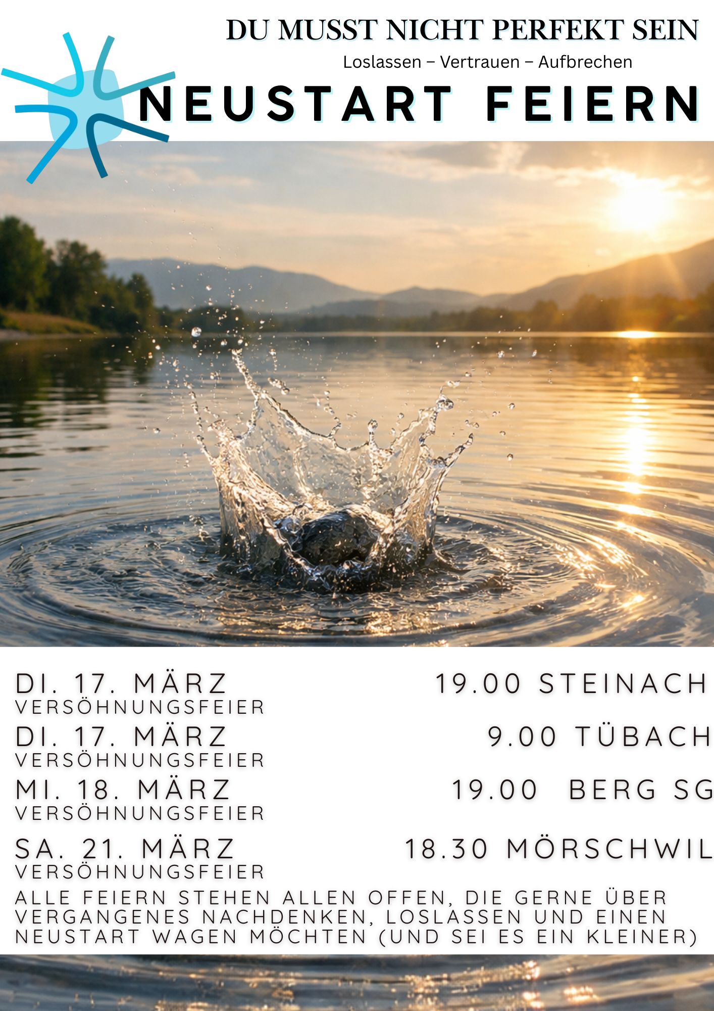 Versöhnungsfeier - Neustart feiern