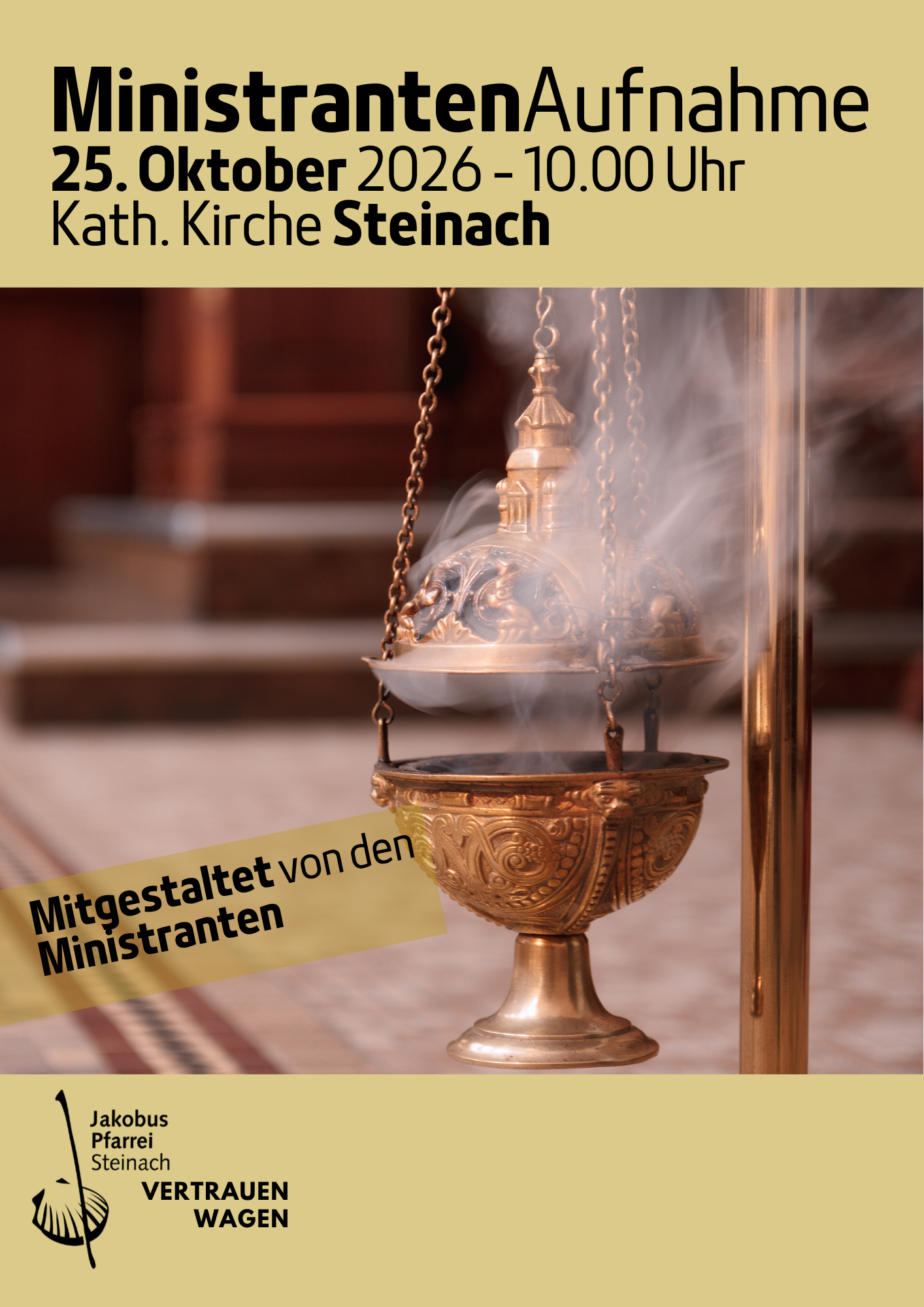 Ministranten-Aufnahme